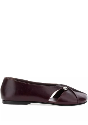 ALOHAS Ravena ballet flats - Red