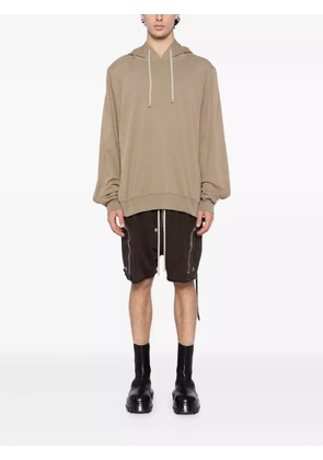 Rick Owens DRKSHDW cotton hoodie - Brown