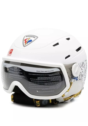 Rossignol x JCC Allspeed Visor Impacts Photochromic helmet - White