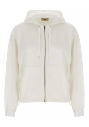 Herno Tech hooded jacket - White