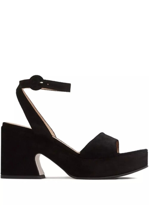 Gianvito Rossi 55mm block-heel ankle-strap sandals - Black