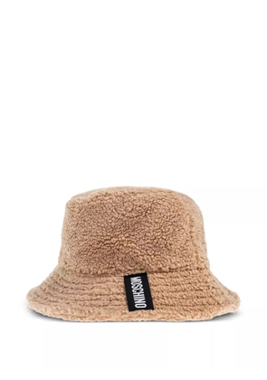 Moschino teddy bucket hat - Neutrals