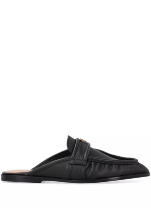 PINKO Love Birds slippers - Black