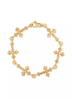 Emanuele Bicocchi large Avelli multi-cross bracelet - Gold