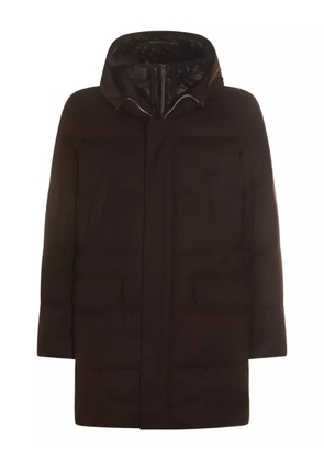 Montecore hooded quilted coat - Brown