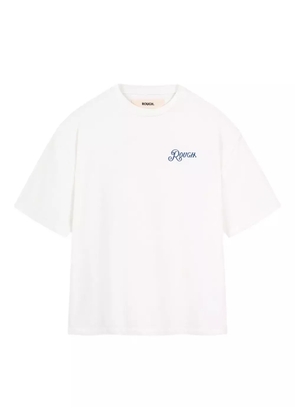 ROUGH. Emblem Frame t-shirt - White