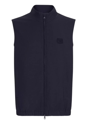 Dolce & Gabbana logo-plaque vest - Blue