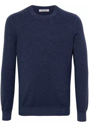 Fileria mélange-effect sweater - Blue