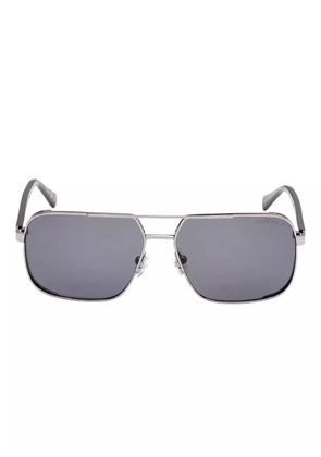 GUESS EYEWEAR rectangle-frame sunglasses - Black