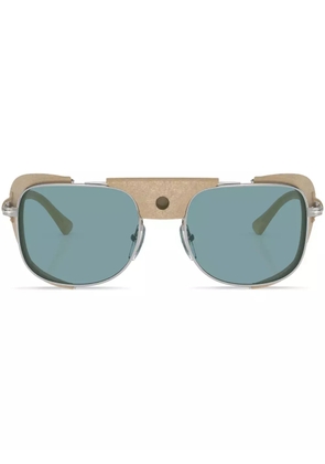 Persol Po1013sz rectangle-frame sunglasses - Silver