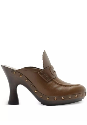 Burberry 111mm Potter mules - Brown