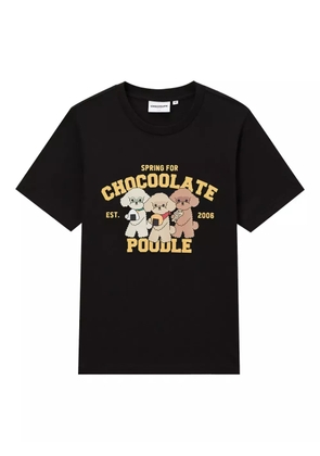 CHOCOOLATE graphic print T-shirt - Black