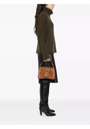 Coccinelle leather shoulder bag - Brown