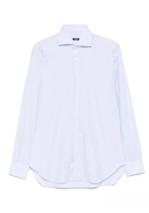 Barba checked shirt - Blue