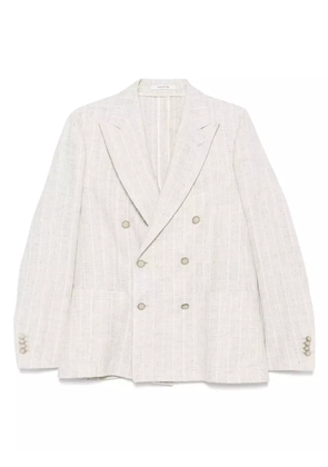 Tagliatore striped blazer - Neutrals