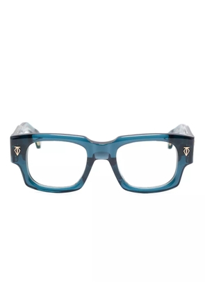 T Henri Eyewear rectangle-frame glasses - Blue