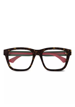 Gucci Eyewear square-frame sunglasses - Brown