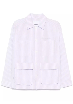 CHOCOOLATE striped shirt - Purple