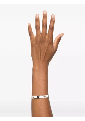 Alexander McQueen skull-embellished enamel bracelet - Gold