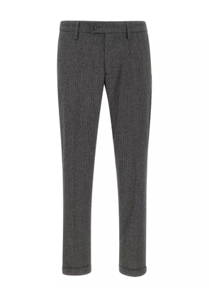 Re-Hash Mucha textured cuffed trousers - Grey