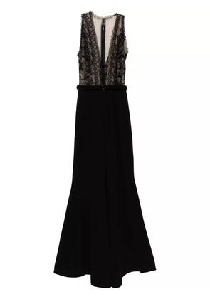 Saiid Kobeisy lace jumpsuit - Black