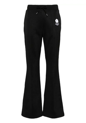 Kenzo Boke Flower flared track pants - Black