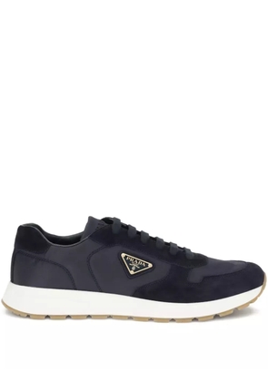 Prada Prax 1 suede lace-up sneakers - Blue