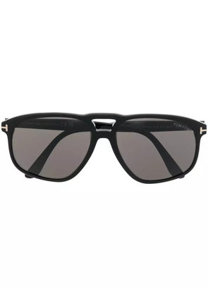 TOM FORD Eyewear tinted double-bridge sunglasses - Black