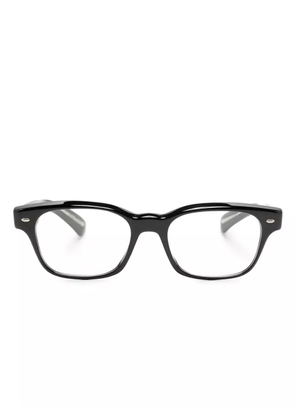Oliver Peoples rectangle-frame glasses - Black