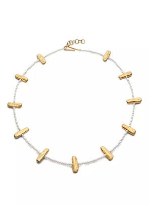 Joanna Laura Constantine gold-bar pearl necklace