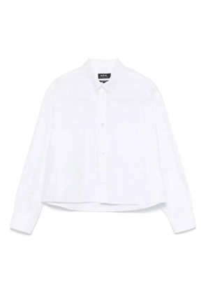A.P.C. cotton shirt - White