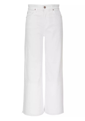 AG Jeans high-rise five-pockets jeans - White