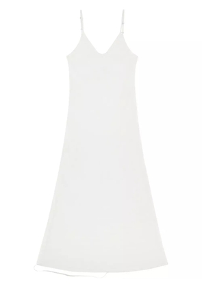MM6 Maison Margiela silk dress - White