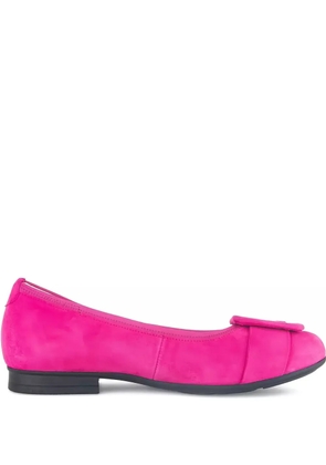 GABOR buckle-detail ballet flats - Pink