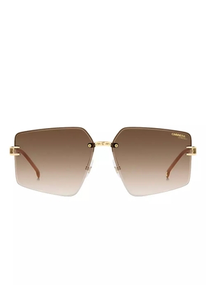 Carrera logo-engraved sunglasses - Neutrals