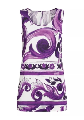 Dolce & Gabbana graphic-print top - White