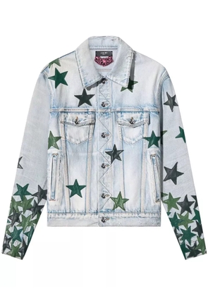 AMIRI CHEMIST TRUCKER JACKET Light Indigo Denim Jackets 'Blue'