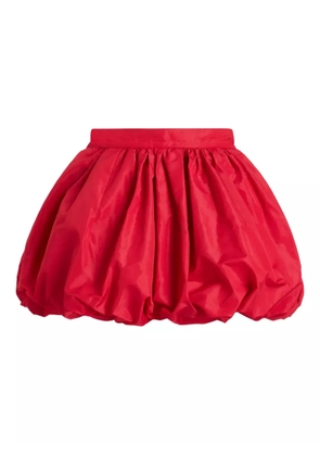 Patou bubble mini skirt - Red