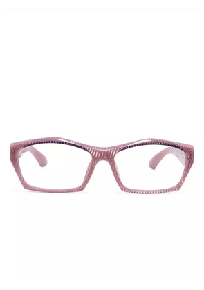 Alain Mikli rectangle-frame glasses - Purple