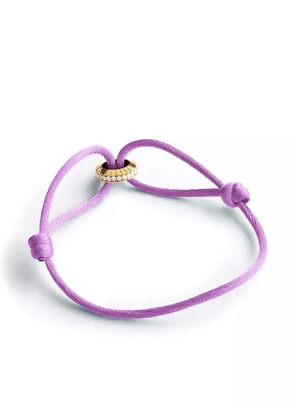 LOEV 14kt yellow gold Eternity Summer diamond bracelet - Purple