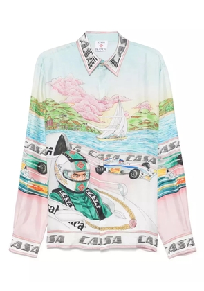 Casablanca silk shirt - Pink