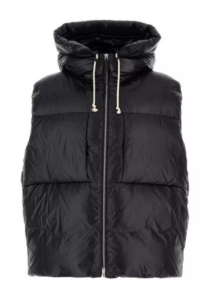 Jil Sander drawstring-hood gilet - Black