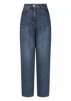 STUDIO TOMBOY logo-patch jeans - Blue