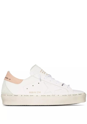 Golden Goose Hi Star leather sneakers - White