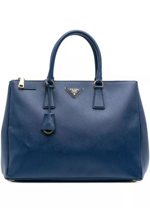 Prada Pre-Owned 2000-2025 Large Saffiano Lux Galleria Double Zip tote bag - Blue