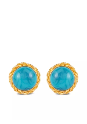 Susan Caplan Vintage 1980s Rediscovered By Susan Caplan clip-on earrings - Gold