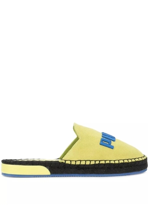 Fenty X Puma x Fenty logo-embroidered espadrilles - Grey