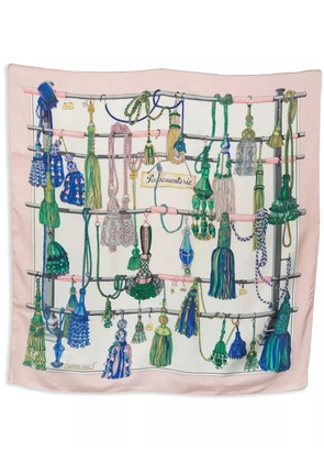 Hermès Pre-Owned 2004 Passementerie by F Heron silk scarf - Pink