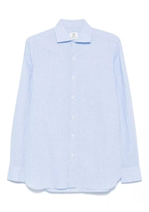 Borrelli vichy shirt - Blue
