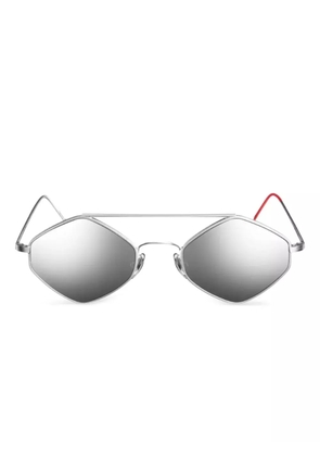 Vysen Eyewear K-3 geometric-frame sunglasses - Silver